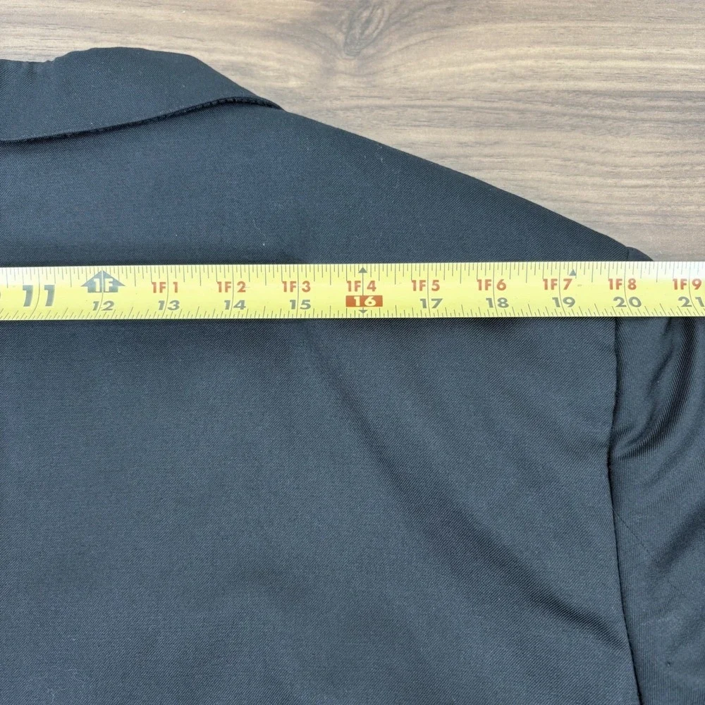 Brooks Brothers Suit Jacket 45R Black 1818 Madison Fit Estrato Italy Wool Blazer